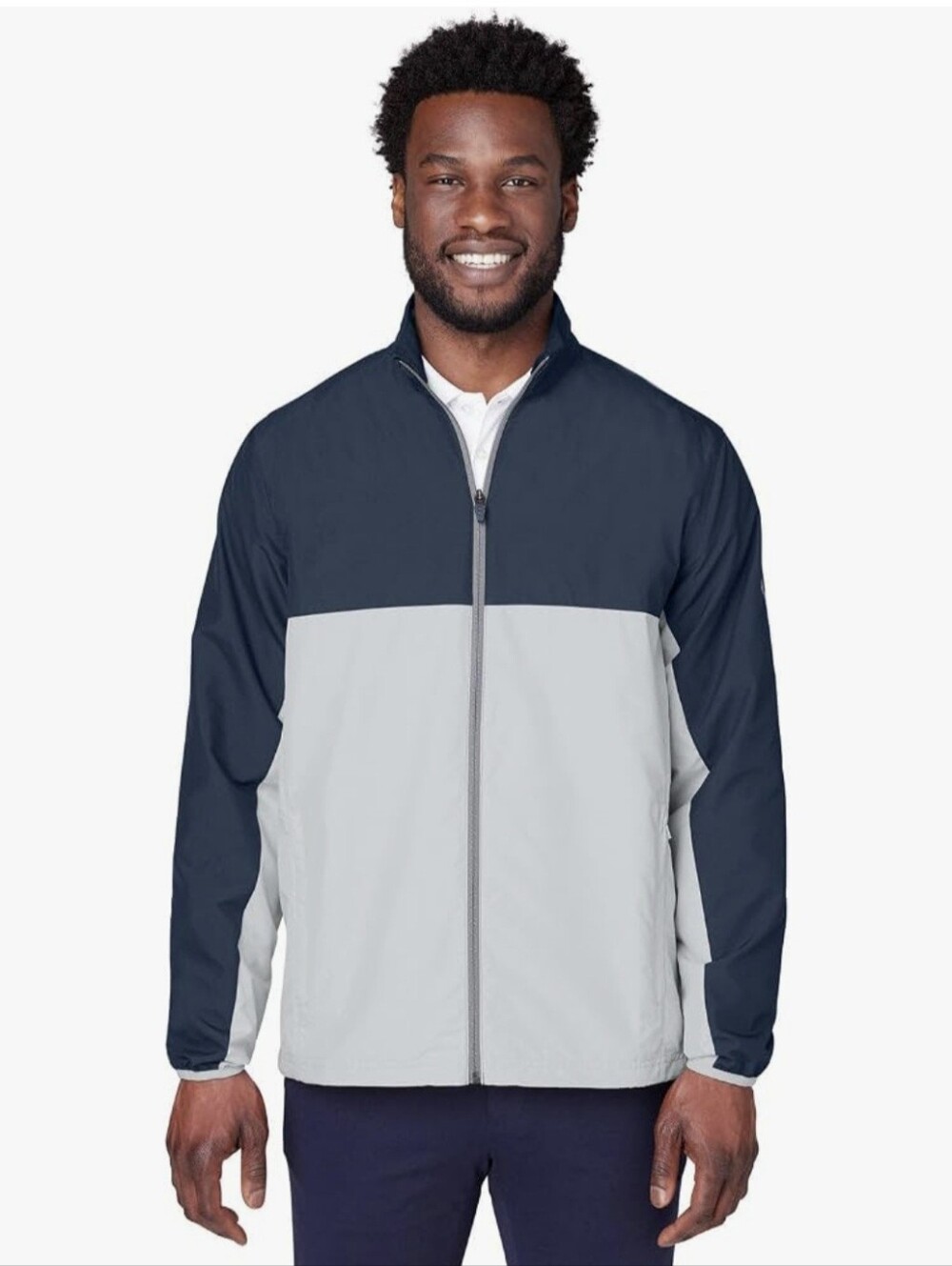 Puma Men's  First Mile Wind Jacket  Navy Blazer High Rise